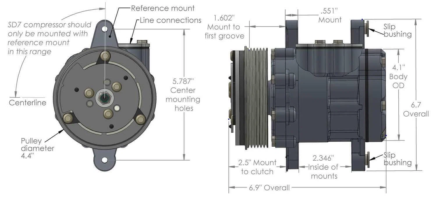 SD7 A_C Compressor - 199-102